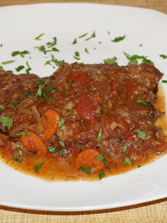 Una foto de Bistec de sobrecostilla estofado