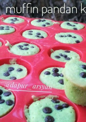 Foto resep Muffin Pandan Keju