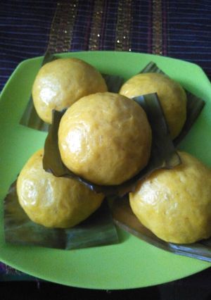 Foto resep Bakpao labu kuning isi cokelat