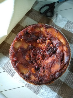Una foto de Torta de manzana