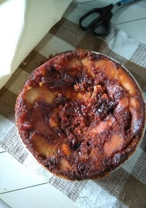 Una foto de Torta de manzana