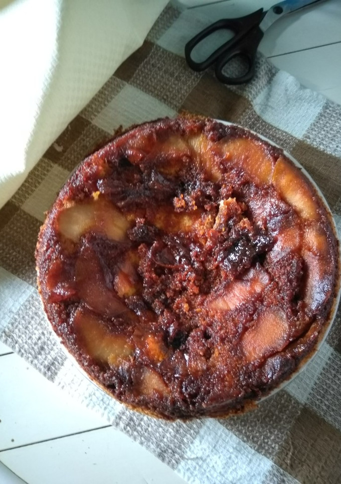 Una foto de Torta de manzana