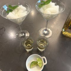 A picture of Margarita Sorbet.