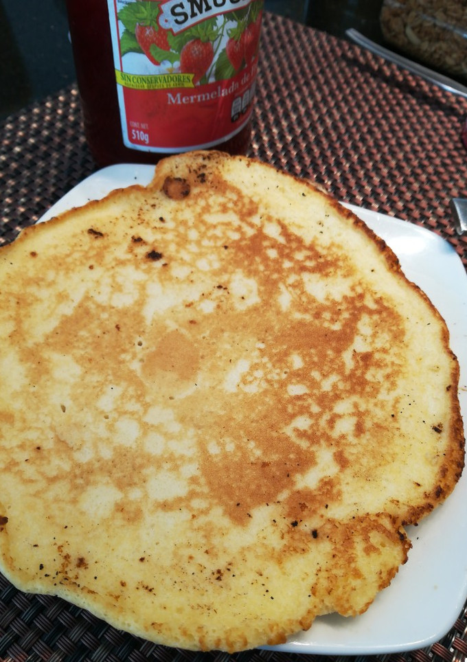 Una foto de Hot cakes el desayuno rápido