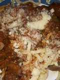 Fideos en salsa especial
