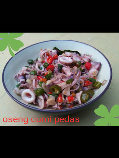 Foto resep Oseng Cumi Pedas