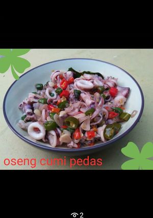 Foto resep Oseng Cumi Pedas