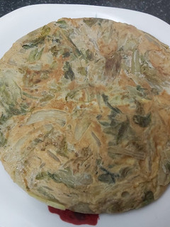 Una foto de Tortilla de lechuga