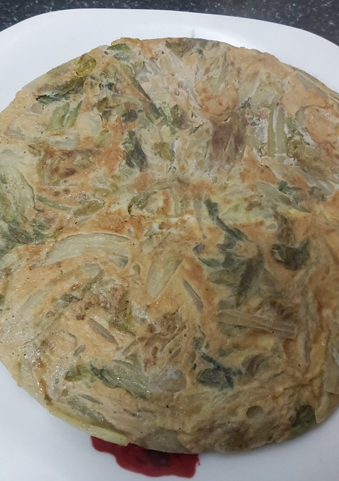 Una foto de Tortilla de lechuga
