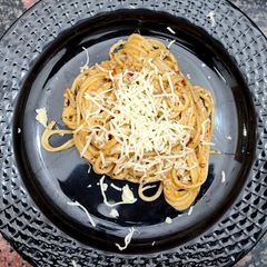 A picture of White Sauce Spaghetti 📌.
