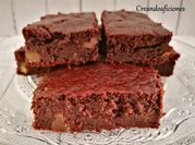 Una foto de brownies fáciles en licuadora