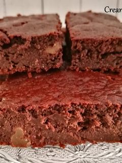 Una foto de Brownie de plátano muy fácil