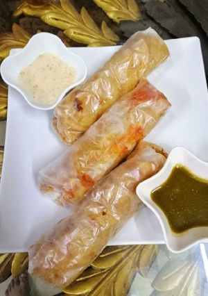 A picture of Seekh Kabab roll & wrap.
