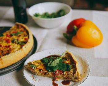 New Recipe Vegetable tart Home Style