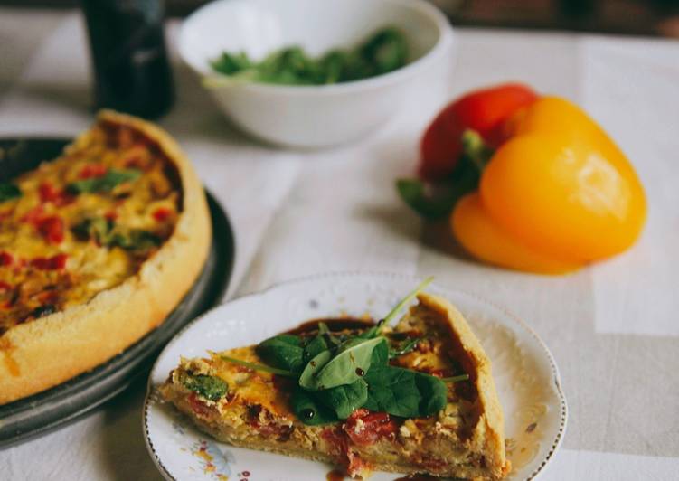 Vegetable tart