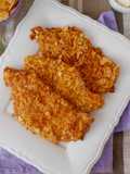 Pollo e corn flakes