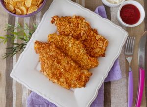 Foto di Pollo e corn flakes