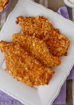 Foto di Pollo e corn flakes
