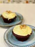 Light and soft carrot cake muffins