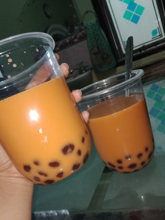 Foto resep Thai tea with Boba