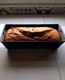Budín de zanahoria y pasas con harina integral en licuadora