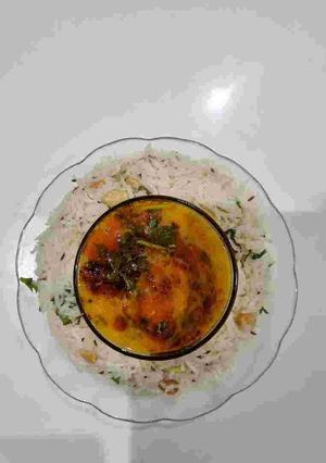 A picture of Dal tadka.
