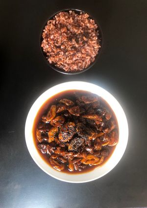 Hình của món Mỳ căn sốt teriyaki | Món chay.