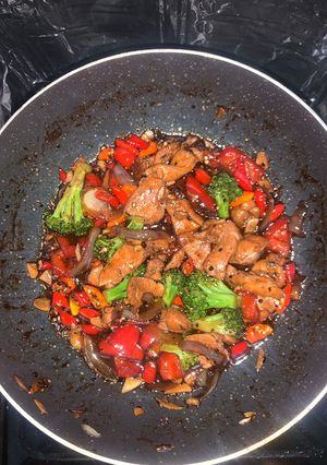 Foto resep Ayam lada hitam