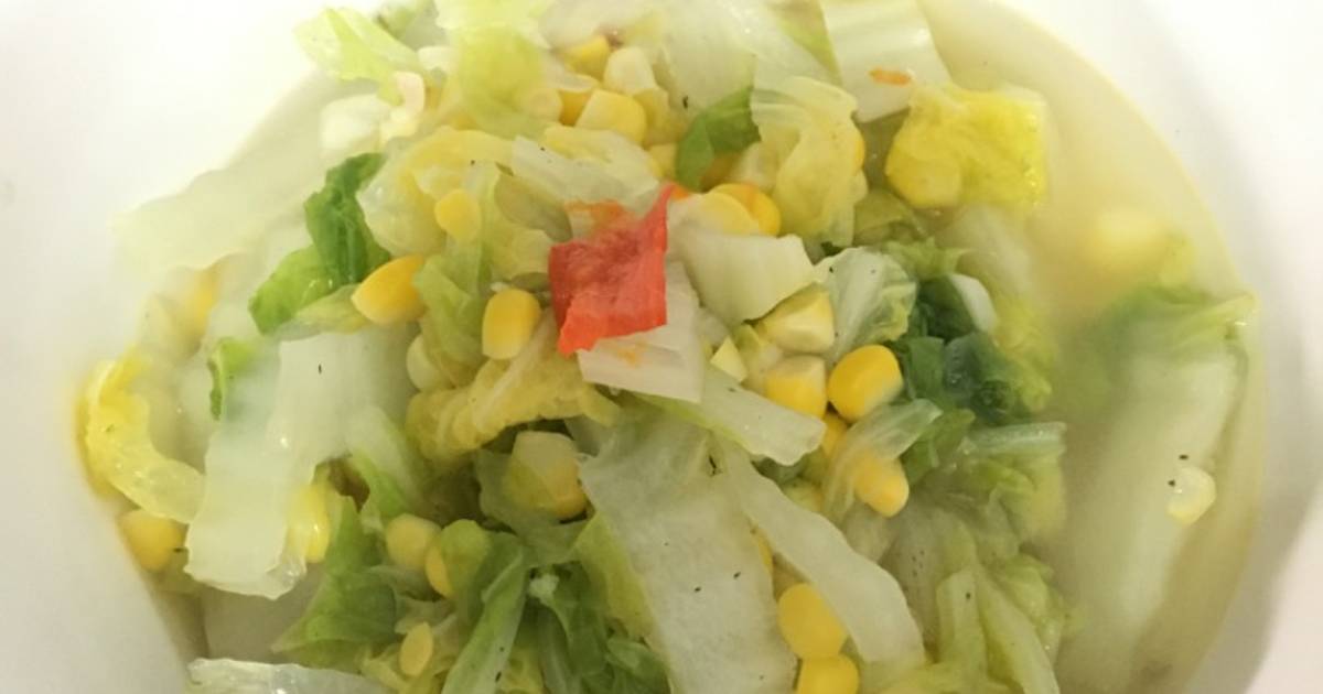 Resep Sayur Sawi Jagung Manis Oleh Martha Sianipar Cookpad