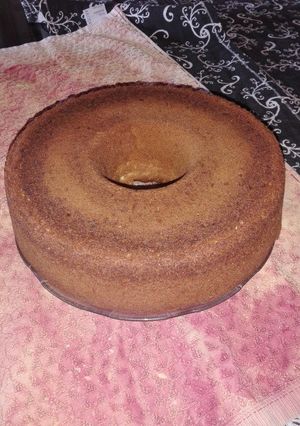 Una foto de Budín de manzanas express