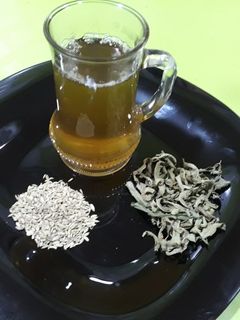صورة لوصفة تيزانة زريعة بسباس مع أوراق لويزة 🍵 🍵