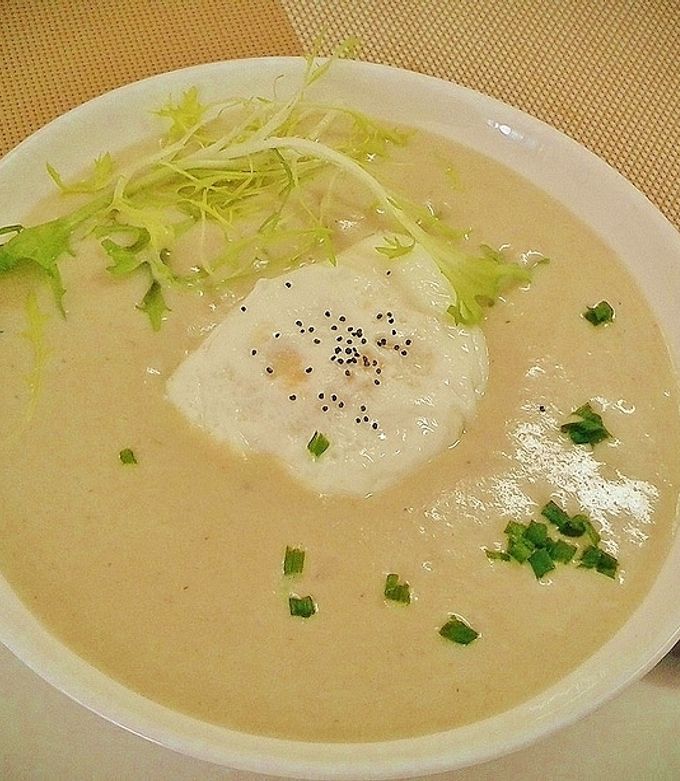Foto principal de Crema de calabacín con parmesano