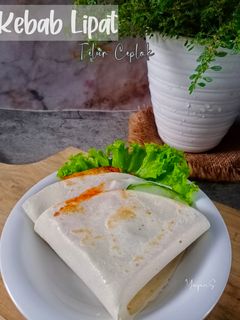 Foto resep Kebab lipat telur ceplok