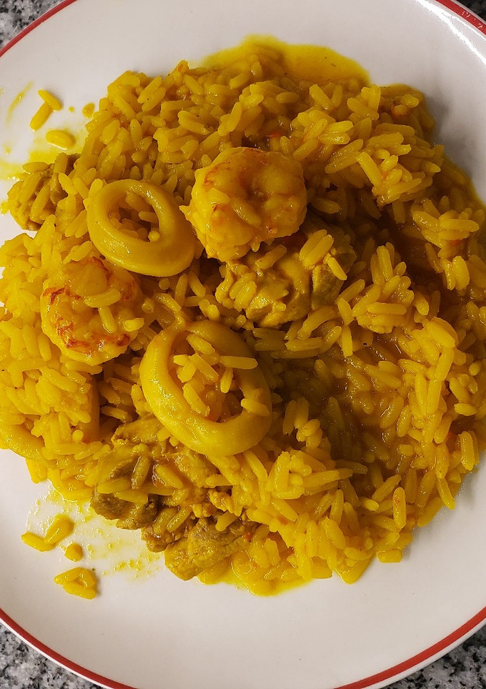 Una foto de Mini paella express