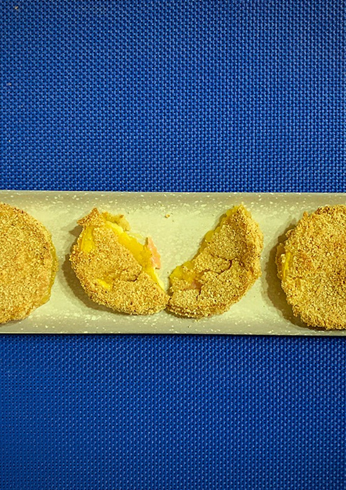 Una foto de Cordon bleu de calabaza