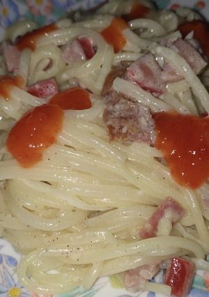 Foto resep Spaghetti Carbonara