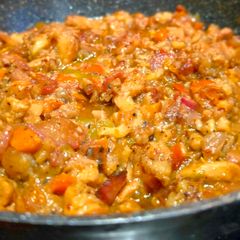 "Yum Yum Cluck and Spud" Vegetable Medley A picture of "Yum Yum Cluck and Spud" Vegetable Medley.