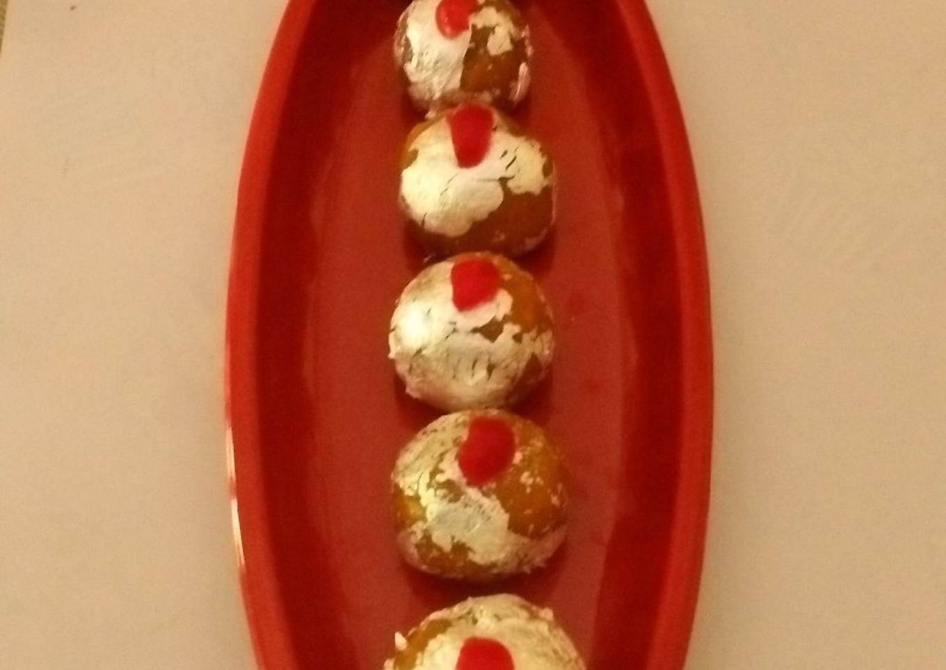 Mango dry fruits sago ladoo