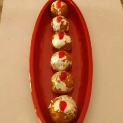 A picture of Mango dry fruits sago ladoo.