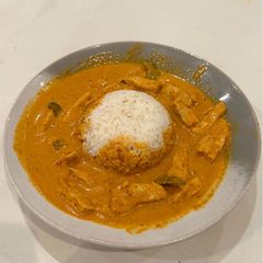 A picture of Chicken Panang Curry.
