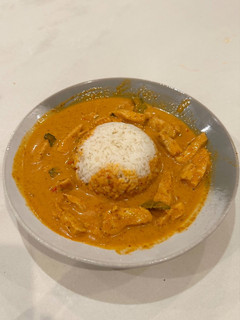 A picture of Chicken Panang Curry.