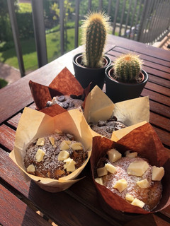 Una foto de Muffins de vainilla y chocolate
