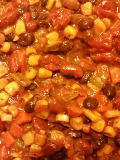 A picture of Vegetarian Chilli.