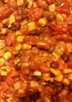 A picture of Vegetarian Chilli.