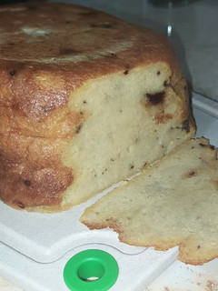 Una foto de Budín de pan y chocolate en panificadora Moulinex Pain Doré
