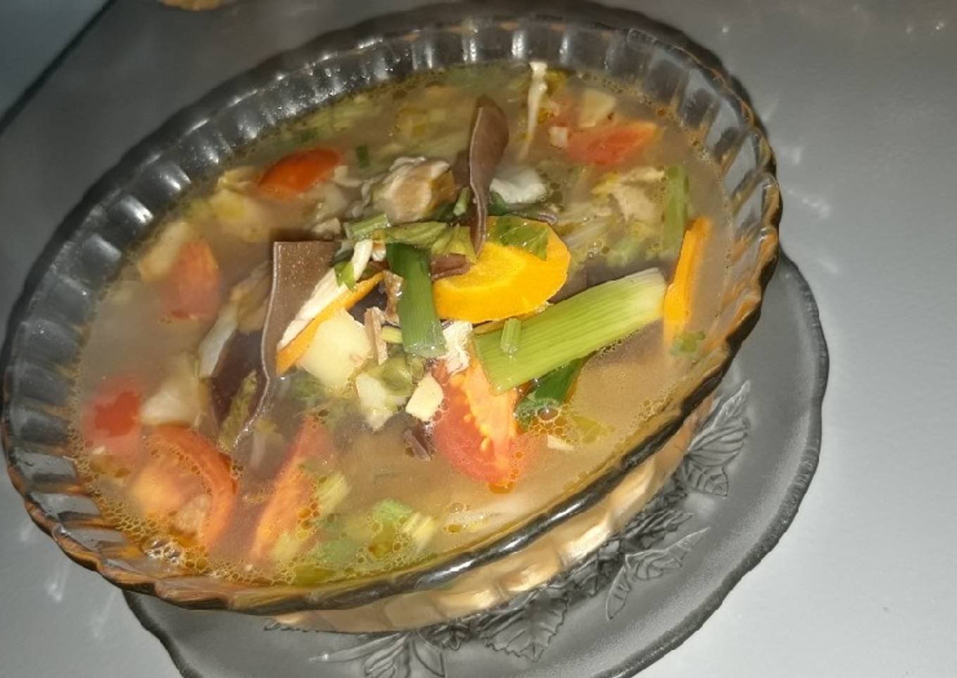 Sop Ayam Jamur