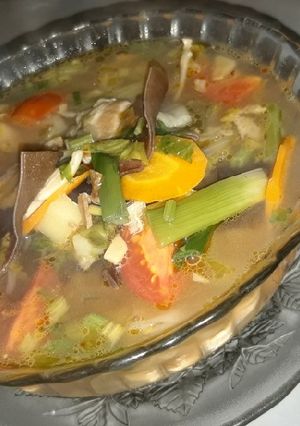 Foto resep Sop Ayam Jamur