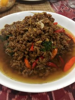 Foto resep Thai beef basil (recook)