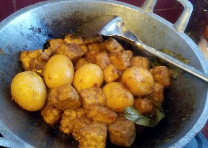 Resep 3T (Tahu, Tempe, Telor bacem) yang Bisa Manjain Lidah