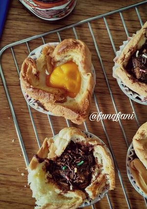 Foto resep Duo Muffin Roti Tawar Praktis Ribetless 😁